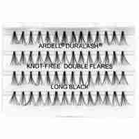 Double Up Knotted Double Flares - Long Black